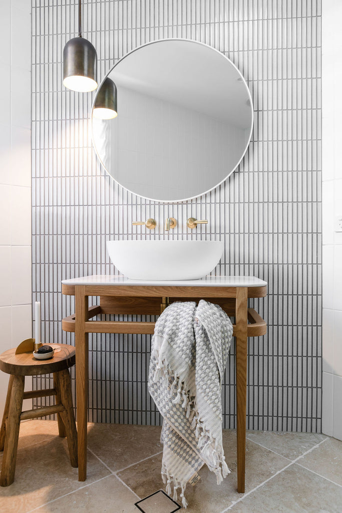 Get the look: coastal cool bathroom