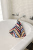Round Multicoloured Pompom Turkish Cotton Hand Towel