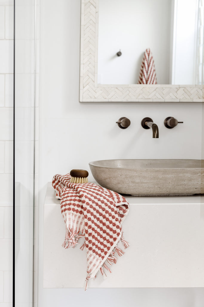 3 Simple Styling Ideas to Refresh Your Bathroom - By Eve Gunson of Dot + Pop