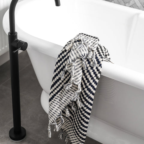 Navy Blue Pompom Collection