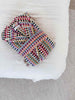 colorful candy pompom turkish cotton bathrobe with belt