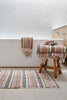 Candy Pompom Bathroom Set vibrant colourful Turkish cotton towels with pompoms
