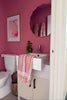 Confetti Bathroom Set vibrant multicolour Turkish cotton towels with tassels