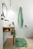 Green Stripes Bath Towel