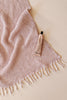 Waffle Turkish Towel - Blush Pink - Miss April Towels