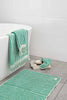 Green Stripes Bathroom Set